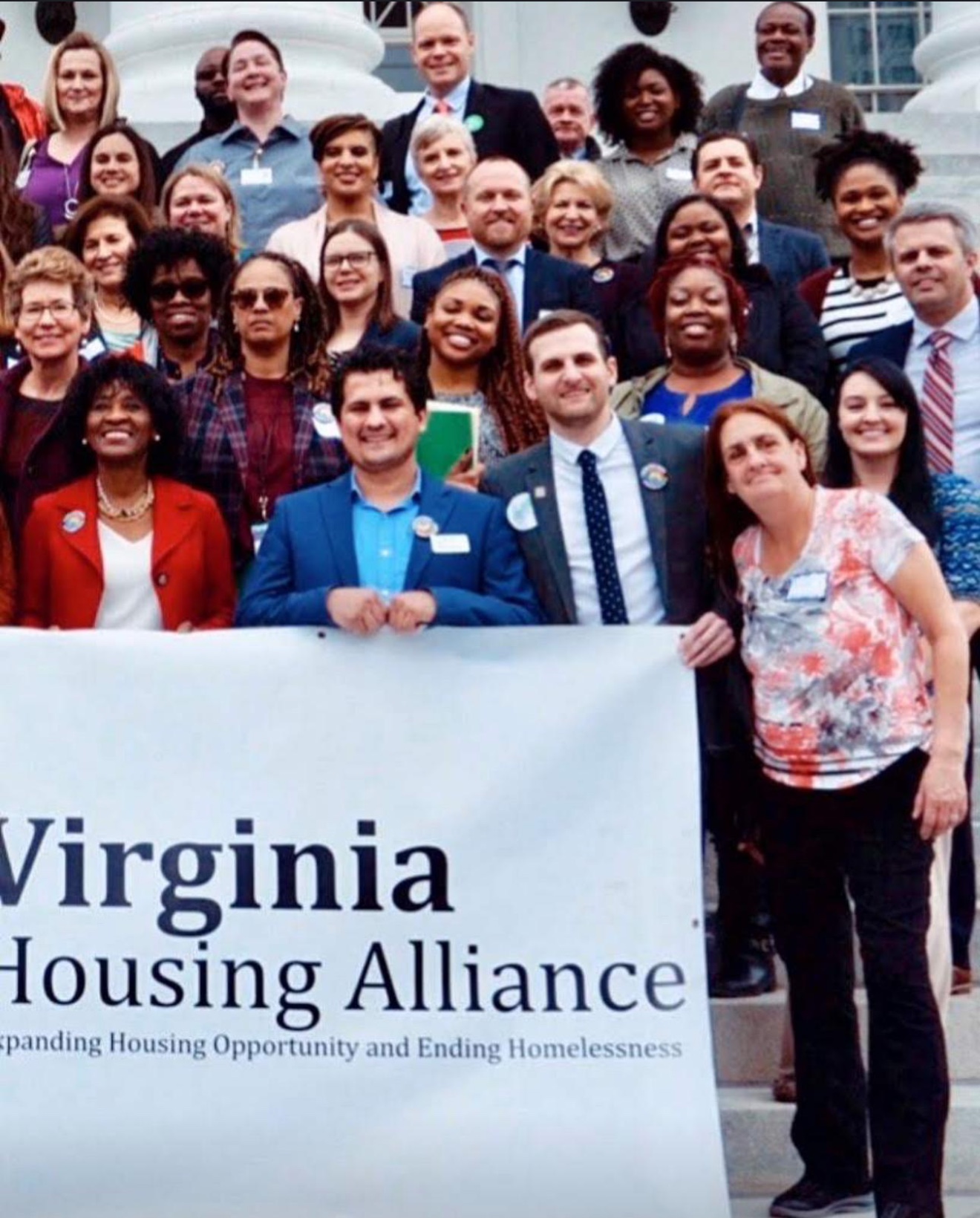 Virginia Housing Alliance advocates gathered for Virginia Housing Day in 2020